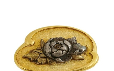 Potter & Mellen, Inc. yellow gold brooch