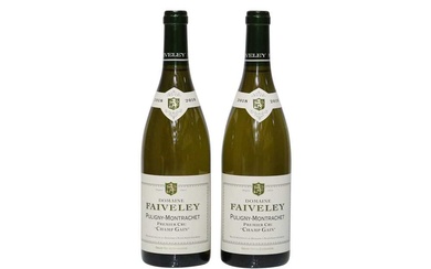 Puligny Montrachet, 1er Cru, Champ Gain, Domaine Faiveley, 2018, two bottles