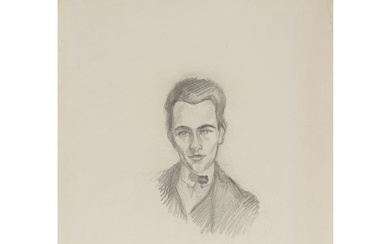 ROBERT DELAUNAY (1885-1941) Portrait de Louis Aragon