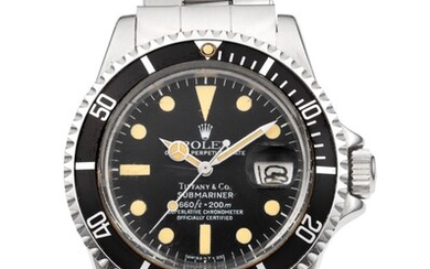 ROLEX, SUBMARINER, REF. 1680, RETAILED BY TIFFANY & CO.
