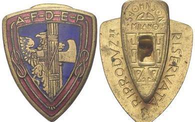 ROMA Ventennio Fascista, dal 1923 al 1943.Distintivo AFDEP Ass. Fascista...