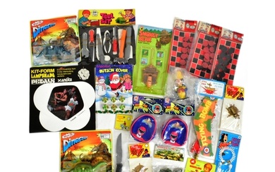 Rack Pack Toys & Novelties - a collection of assorted vintag...