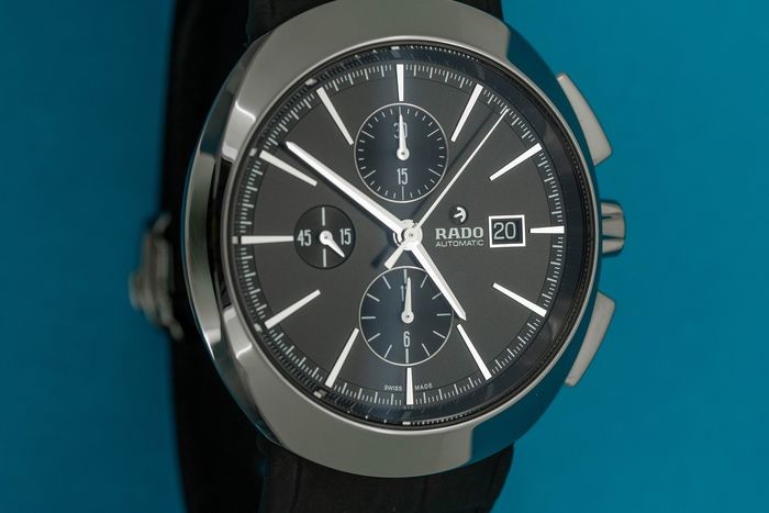 Rado - Automatic Chronograph 7750 D-Star Plasma LIMITED EDITION Black with Leather Strap - R15556155 "NO RESERVE PRICE" - Men - BRAND NEW