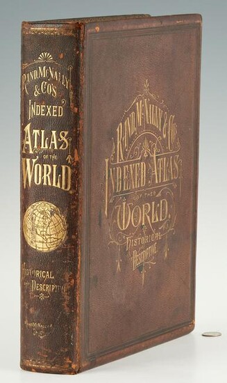 Rand, McNally, & Co. World Atlas, 1881