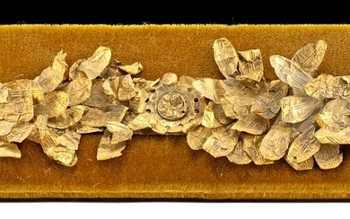 Rare Etruscan Gold Wreath - ex John Huston Collection