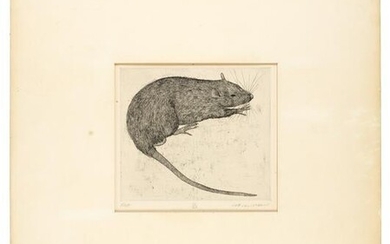 Rat, by Beth Van Hoesen, signed