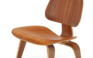 Ray and Charles Eames (1912-1988 and 1907-1978), LCW molded plywood lounge hair for Herman Miller