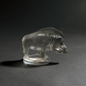 Rene Lalique, 'Sanglier' paperweight, 1929