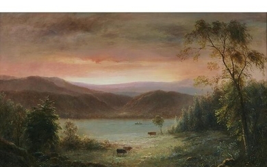 Robin Scott, The River Valley at Sunset
