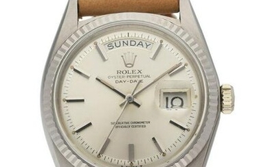 Rolex Day-Date 1803 18K White Gold Men's Watch Mint