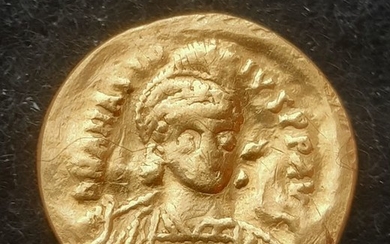 Roman Empire - AV Solidus, Anastasius I. (491-518 AD). Constantinople (Istanbul), c. 492-507 AD. - Gold