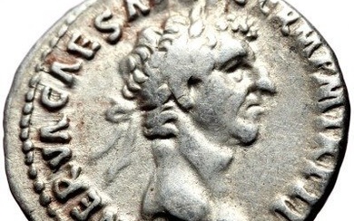 Roman Empire. Nerva (AD 96-98). Denarius *attractive portrait*