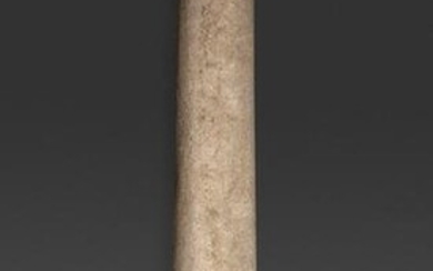 Roman column, 1st century A.D. Marble.