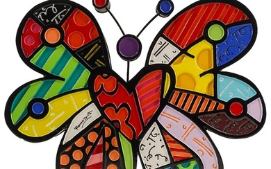 Romero Britto 2009 "Butterfly" Mixed Media Sculpture