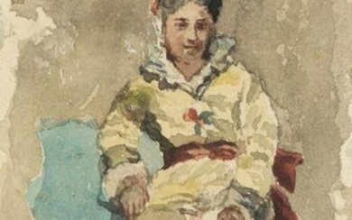 SANTIAGO ARCOS Y MEGALDE (1865 / 1912) "Young woman