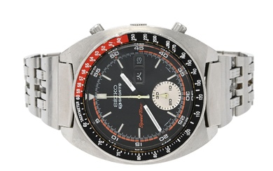 SEIKO, Speed-Timer, 5 Sports, "Tachymètre", Cal 6139A, Serial no. 207517, Case no. 6139-6032, chronographe, montre-bracelet...
