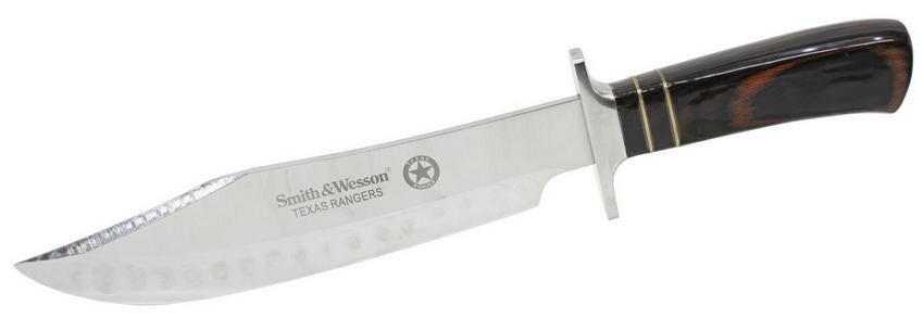 SMITH & WESSON TEXAS RANGERS BOWIE KNIFE, 15.5"