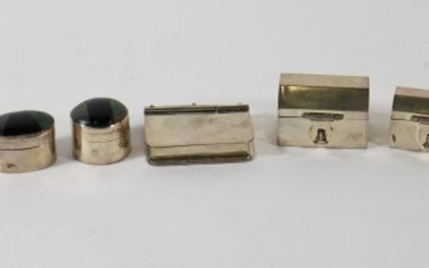STERLING SILVER TRINKET BOXES
