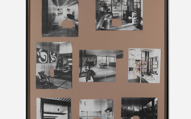 Sam Durant b.1961 8 Destroyed Collages