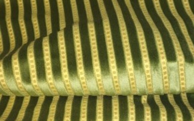 San leucio velluto di seta verde 560x140 cm - Curtain fabric - 560 cm - 140 cm