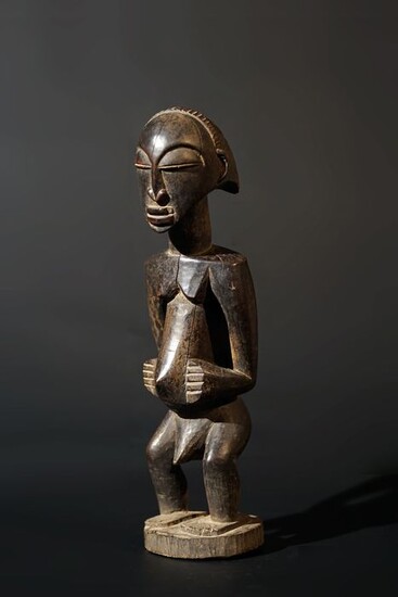 Sculpture - Wood - Abron - Ivory Coast
