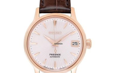 Seiko Presage SRRY028 - Presage Automatic Pink Dial Stainless Steel Ladies Watch