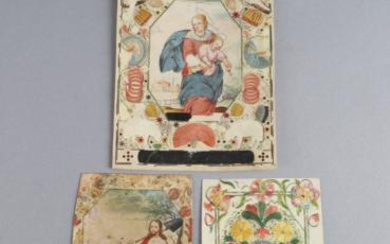 Seltene reichgespickelte Miniatur, Deutschland/St. Emmeram zu Regensburg, 2. Hälfte 18. Jh.