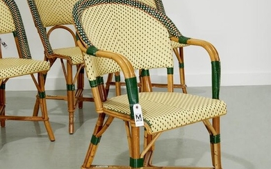 Set (6) Maison Drucker cafe chairs