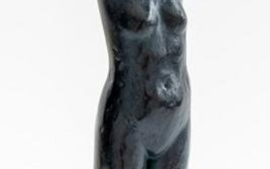 Seymour Remenick Spelter Sculpture of a Nude Woman