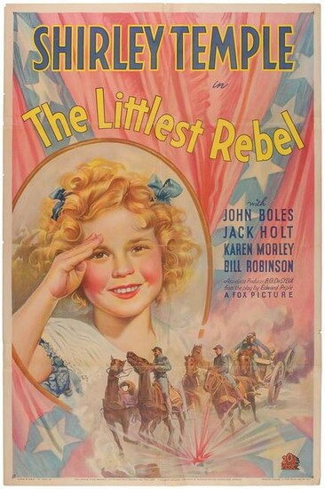 Shirley Temple: The Littlest Rebel One Sheet Poster