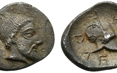 Sicily, Himera, Litra, ca. 475-450 BC AR (g 0,73; mm...