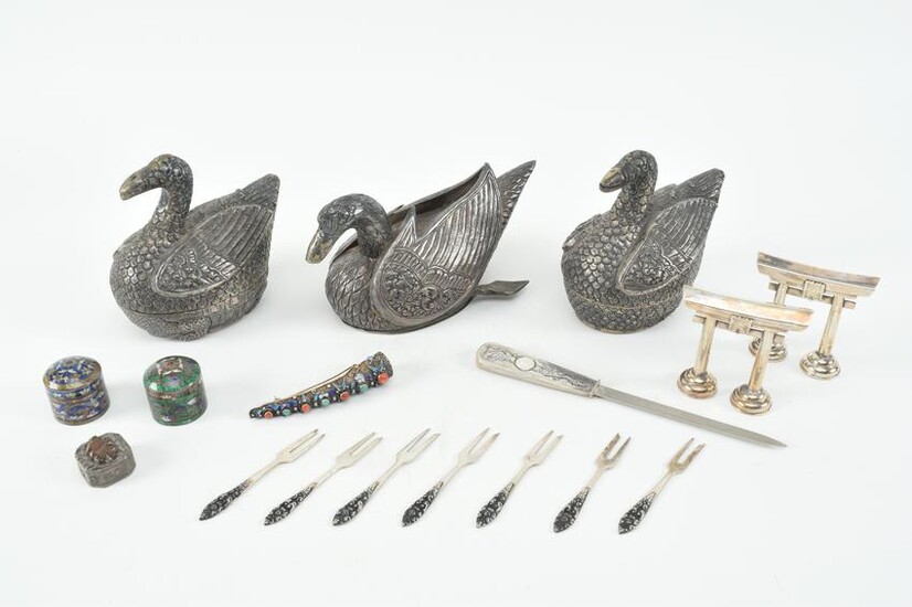 Silver and sterling silver assortment, including
