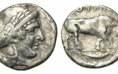 Southern Lucania, Thourioi, c. 443-400 BC. AR Stater (21mm, 7.53g,...