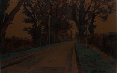 Study for the Painter on the Road V, George Shaw
