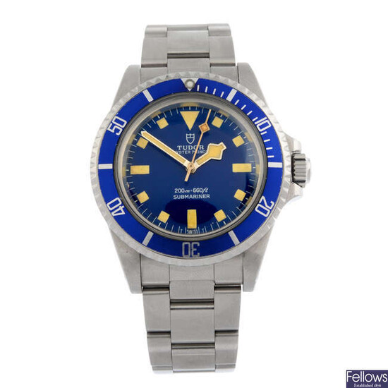 TUDOR - a stainless steel Oyster Prince Submariner bracelet watch, 39mm.