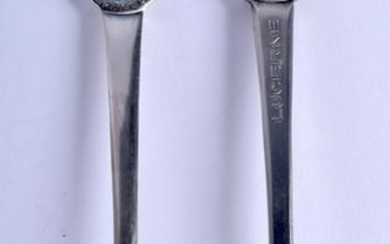 TWO ROLEX SPOONS. (2)