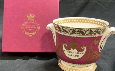 The Royal Collection Porcelain Cachepot, England