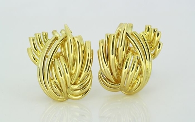 Tiffany - 18 kt. Yellow gold - Earrings
