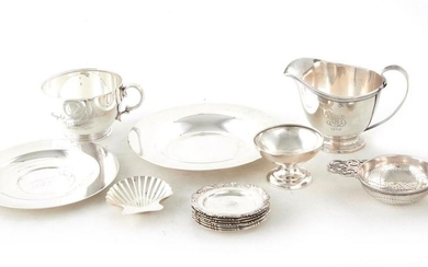 Tiffany & Co silver table articles (14 pcs)