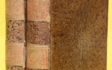 Torquato Tasso - Rime Di Torquato Tasso, Scelte E Rivedute Da Lucio Hold, 2 Bände - 1807