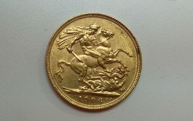 United Kingdom - Sovereign 1906 - Edward VII - Gold