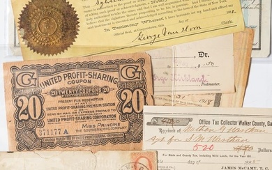 United States Letters, Bills of Lading and More
