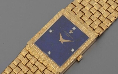 Vacheron & Constantin, Yellow Gold Basket Weave