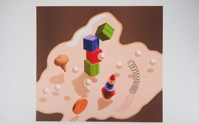Victor Vasarely - Composition cinétique aux jouets (Origines)