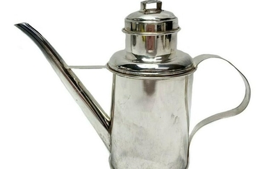 Vintage Italian Sterling Silver Oil Can