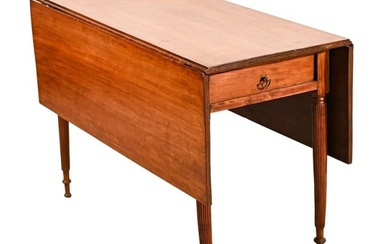 Vintage Regency Style Mahogany Pembroke Side Table