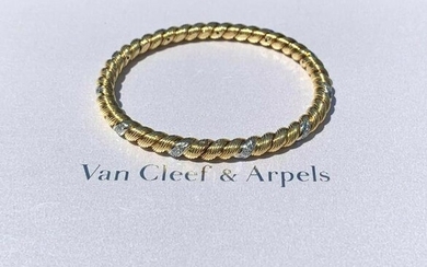 Vintage Van Cleef & Arpels 18K Yellow Gold Diamond