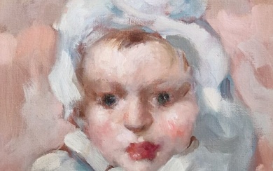 Vittorio Gussoni (1893-1968) - Ritratto di bambino