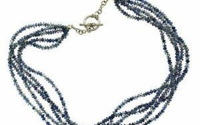 WOW Silver & Sodalite Necklace!