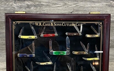 W.R. CASE & SONS CUTLERY Co.-12 KNIFE DISPLAY